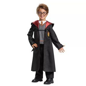 Toddler Harry Potter Classic Halloween Costume Top w Attached Robe 2T 3T/4T NWT